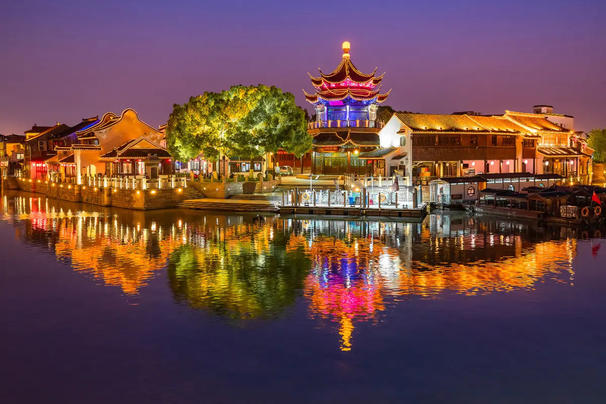 【无购物·慢享江南】沪杭苏自然风光8天7晚深度游——山水竹林·湖畔夜景·古韵水乡